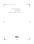 Dell PowerEdge T610 Owner`s manual