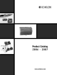 Product Catalog 2006 - 2007 Edition – Version A