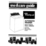 Whirlpool LA9800XM Operating instructions