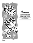 Amana Manual Defrost Use & care guide