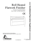 Alliance Laundry Systems 000 BTU Specifications