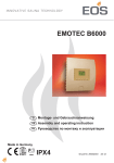 EOS EMOTEC B6000 Technical data
