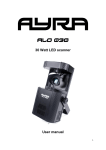 Ayra ALO 030 User manual