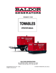 Baldor TS35 Operator`s manual