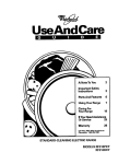 Whirlpool RF310BXY Specifications