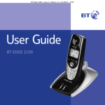 BT 2100 Classic User guide