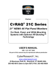 CyberResearch CYRAQ 21A User`s manual