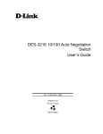 D-Link DIS-5024T User`s guide
