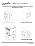 Sierra Products EasyFire MODEL EF 3800 Repair manual