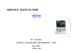 MiTAC 8175 Service manual