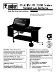 Weber 2200 Series Owner`s manual