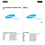 Samsung VP-W75D Specifications