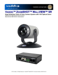 VADDIO ZOOMSHOT WALLVIEW SR 999-6918-001 User guide