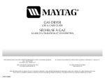 Maytag MGD5900TW Use & care guide