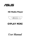 Asus OPlay Mini Plus User manual