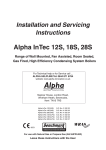 Benchmark Alpha InTec 12SLPG Technical data