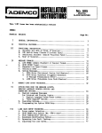 ADEMCO 4160-12 C-COM Specifications