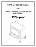 Dimplex TDS8515 Service manual