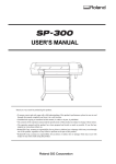 Roland VS-300 User`s manual