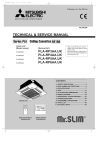 Mitsubishi Electric PLA-RP3AA Service manual