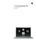 Apple 17-inch MacBook Pro Specifications