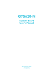 DFI G7S620-N User`s manual