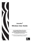 Zebra Wireless Print Server User guide
