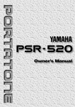 Yamaha PSR-520 Specifications