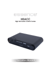 Essence HDACC Specifications