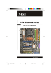 MSI MS-7510 User`s manual
