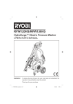 Ryobi RPW130HS Operator`s manual