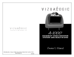 Vizualogic A-1000 Owner`s manual