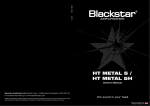 Blackstar HT-5S Owner`s manual