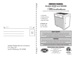 United States Stove DR6 Owner`s manual