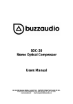 Buzzaudio SOC-20 Specifications