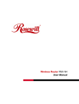 Rosewill RNX-N4 User manual