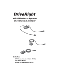 DAVIS DRIVERIGHT 600 Installation manual