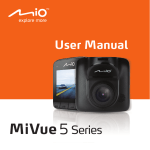 Mio MiVue 5 series User manual