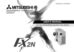Mitsubishi Electric M900 User`s manual