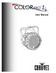 Chauvet COLORado 1 IP User manual