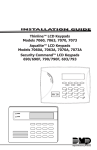 Digital Monitoring Products 7060A Installation guide