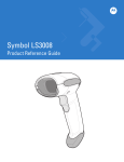 Motorola Symbol LS3008 Specifications