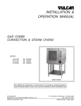 Vulcan-Hart VCG20H ML-126838 Specifications
