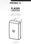 PROEL FLASH5 User`s manual