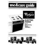 Whirlpool RS660BXV Use & care guide