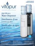 vitapur VWD5446W Use & care guide
