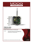 Moog PB24L900 Operating instructions