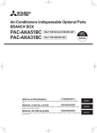 Mitsubishi Electric PAC-AKA51BC Installation manual