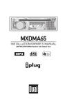 Dual MXDMA65 User`s manual
