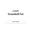 CSSN ScanShell 800 User guide